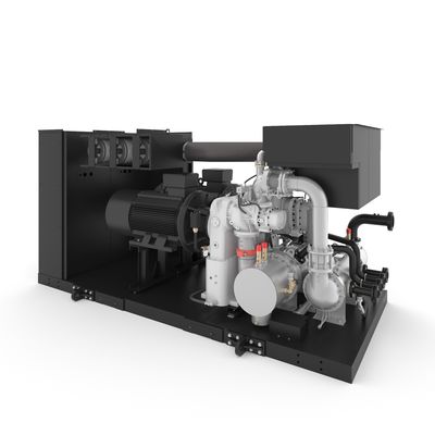 Practical Oil Flooded Compressor , 500KW Variable Speed Rotary Screw Compressor