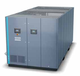el aceite híbrido 250kw inyectó el atlas rotatorio Copco 2 del compresor del tornillo